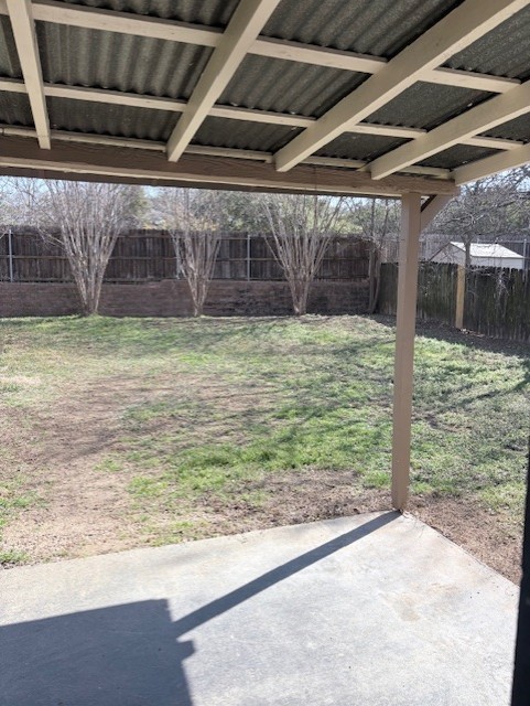 1917 Castle Gate Circle San Marcos, TX 78666 - Photo 21 of 21 Fenced backyard with a patio