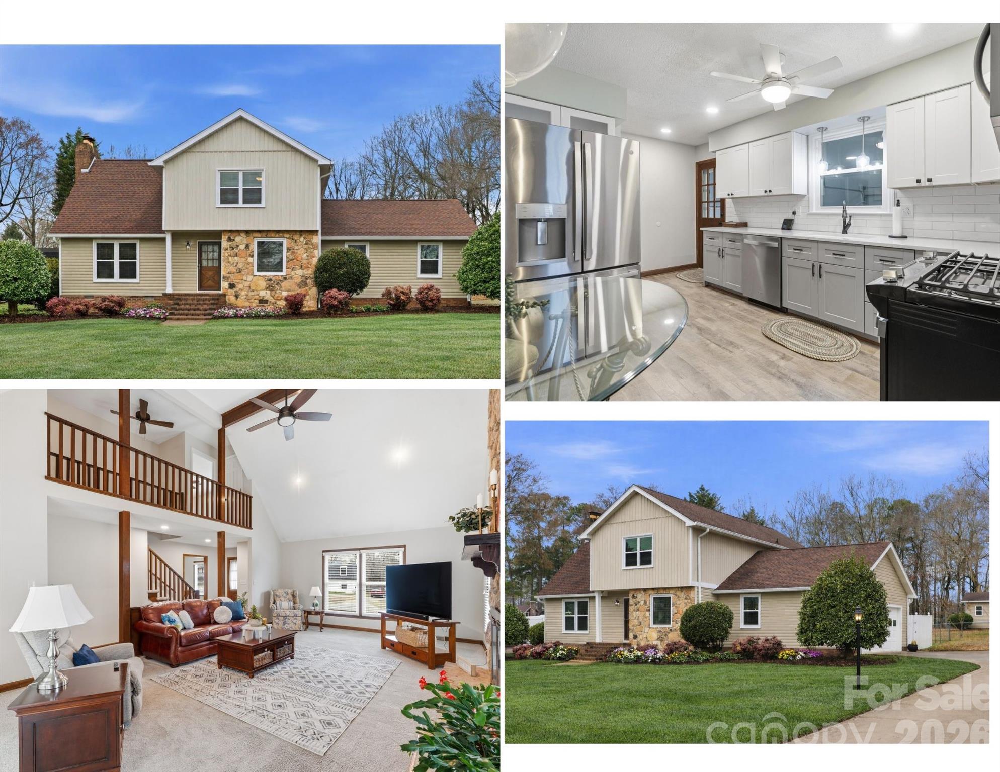 a view of a house with a view of a city