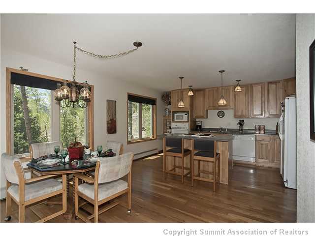 9040 Ryan Gulch Road Silverthorne, CO 80498 - Photo 4 of 17 Kitchen. 9040 Ryan Gulch Rd - Kitchen and Dining Area