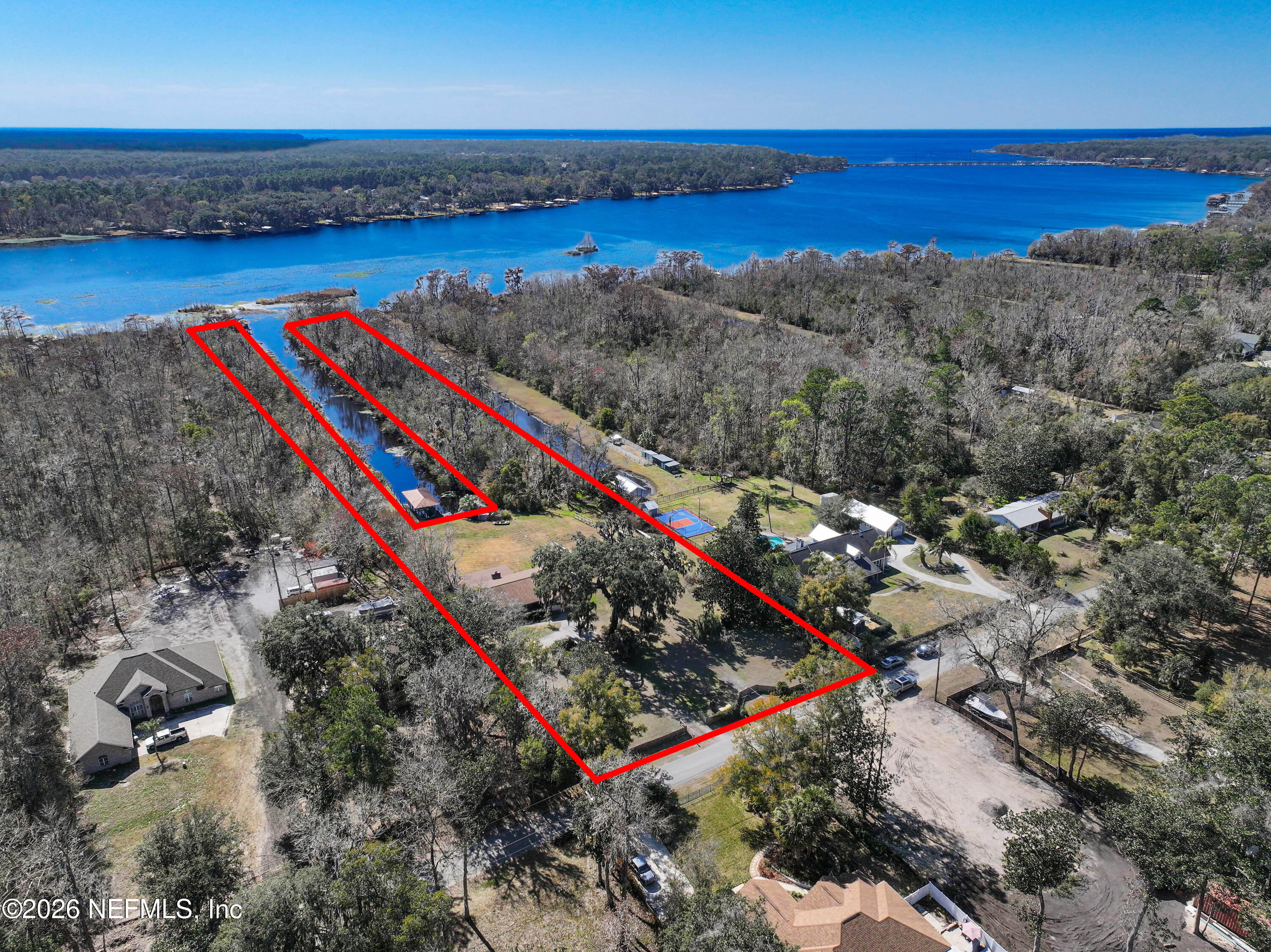 4242 Hillwood Road Jacksonville, FL 32223 - Photo 1 of 20 Aerial of JC to St Johns River