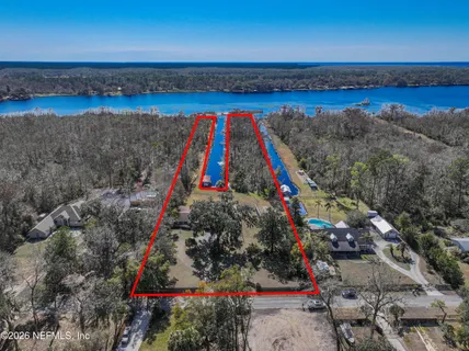 a view of a lake with a mountain