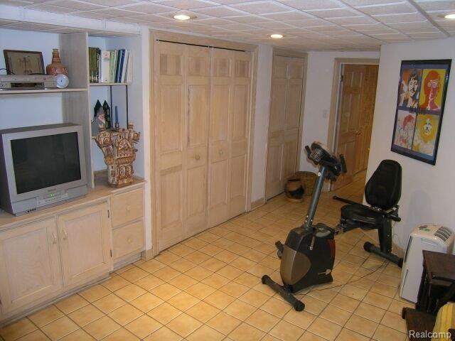 156 Ridgemont Road Grosse Pointe, MI 48236 - Photo 20 of 25 Lower Level Rec Room