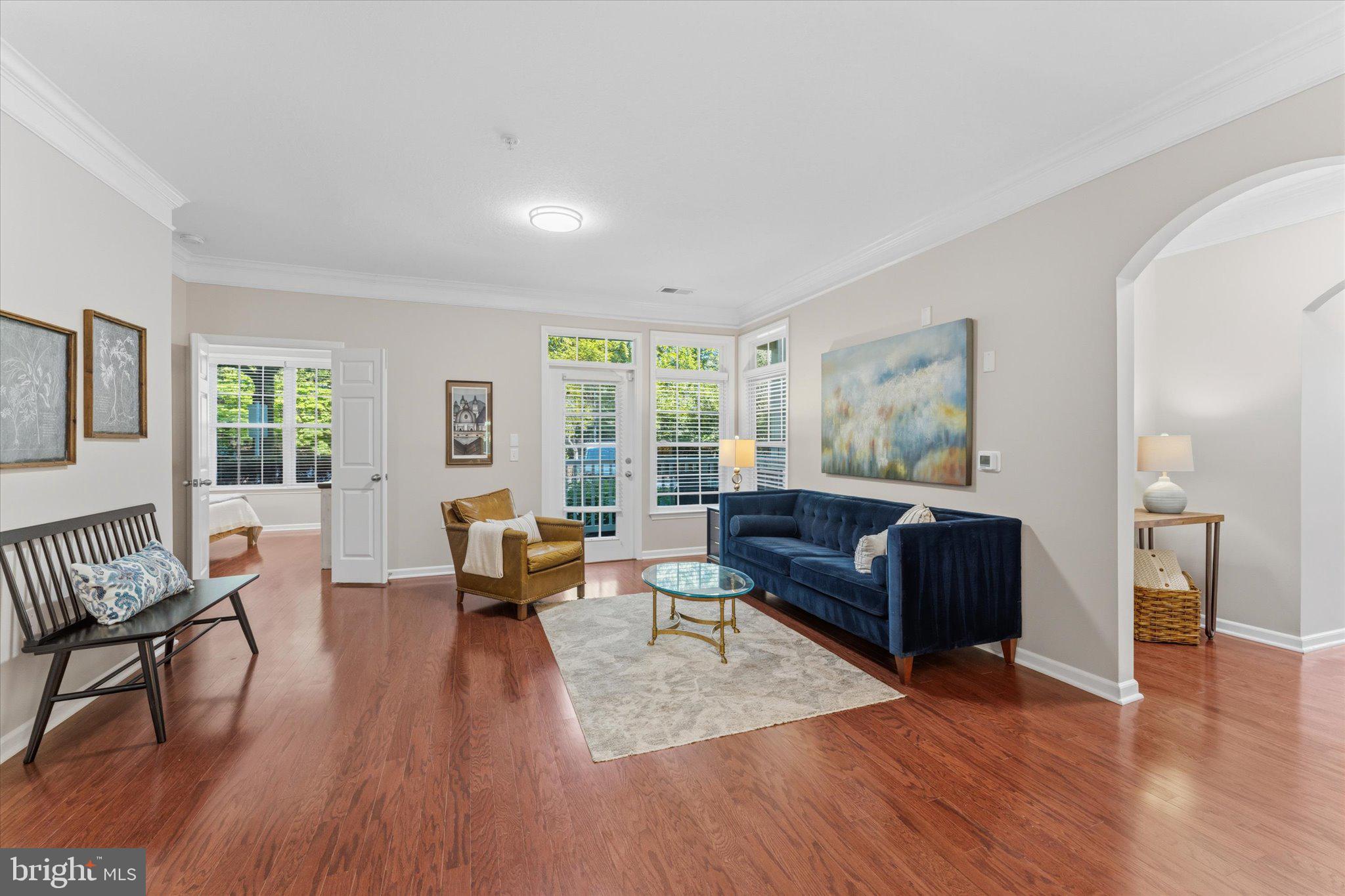503 Sunset View Terrace Southeast, Unit 101 Leesburg, VA 20175 - Photo 10 of 39 Bright and inviting living space.