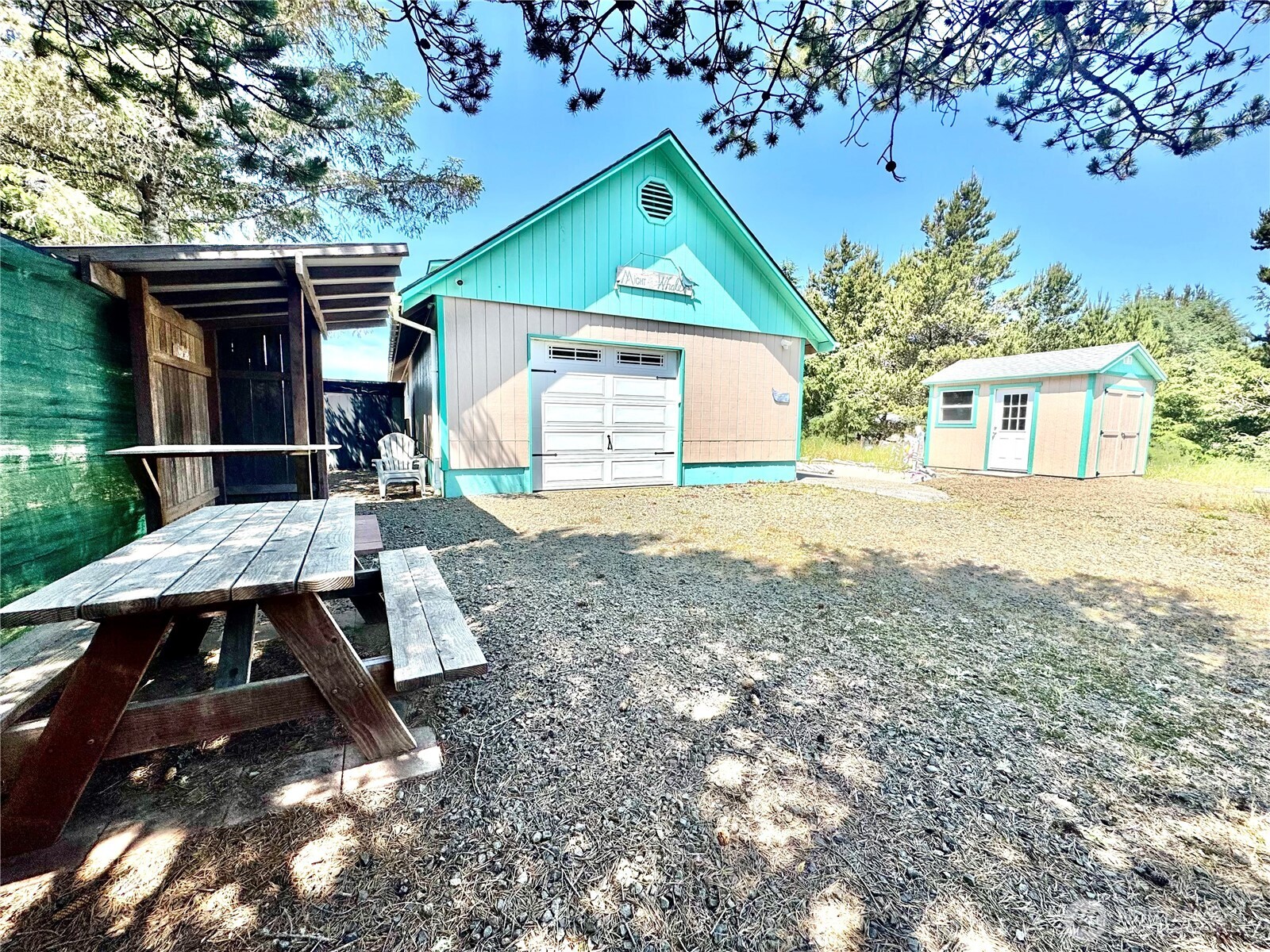 15217 Pacific Way Long Beach, WA 98631 - Photo 37 of 40 an outdoor view of house with backyard space and garden
