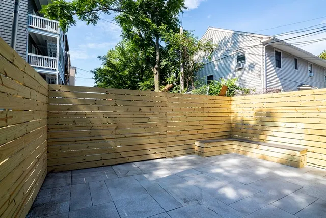 a view of outdoor space and barbecue grill