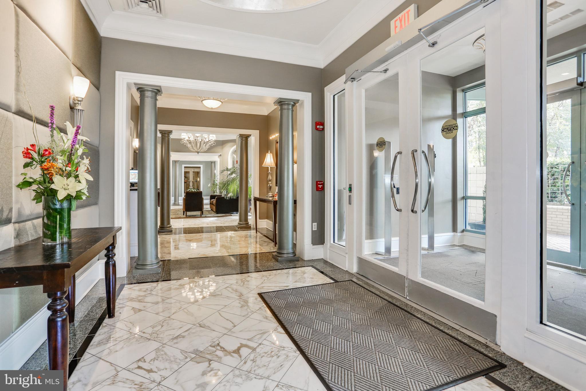 851 North Glebe Road, Unit 714 Arlington, VA 22203 - Photo 25 of 36 Building Lobby