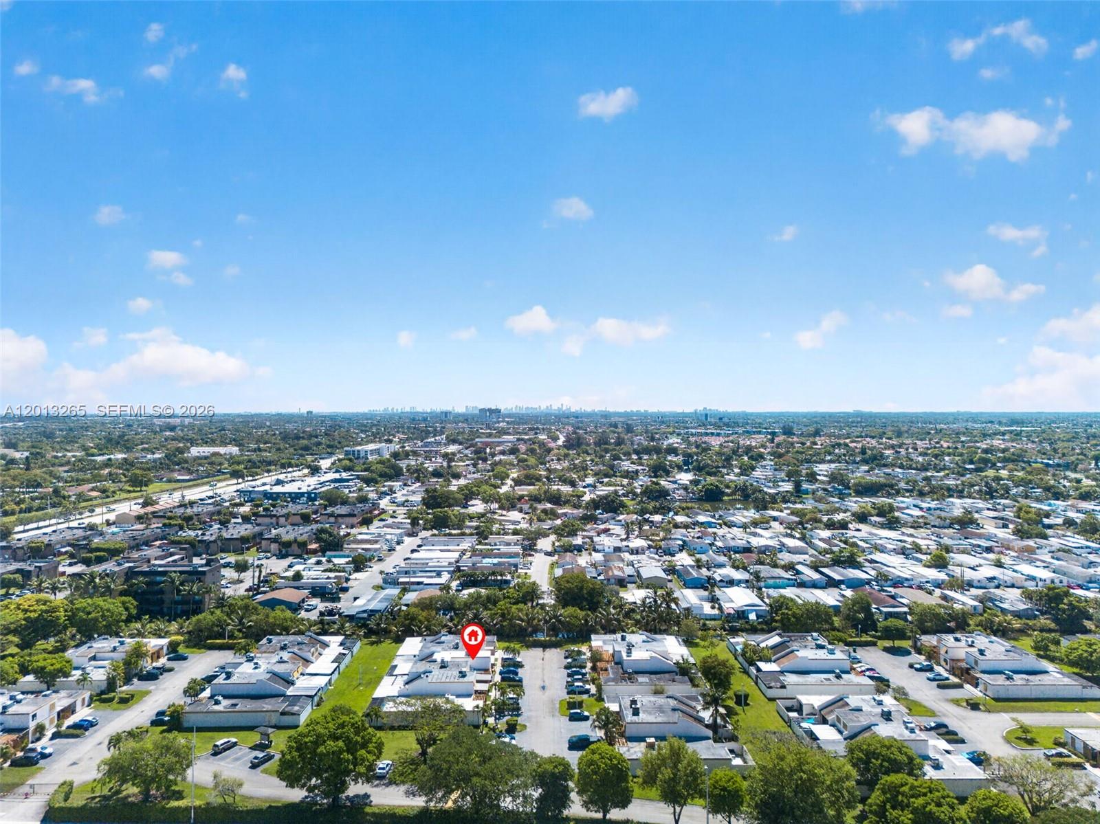 13189 Southwest 9th Lane Miami, FL 33184 - Photo 23 of 24 an aerial view of a city