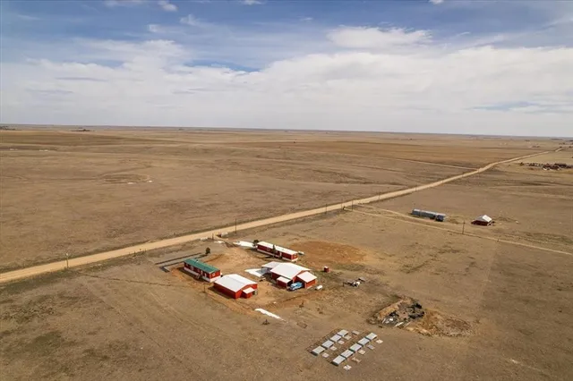 an aerial view of beach and ocean view