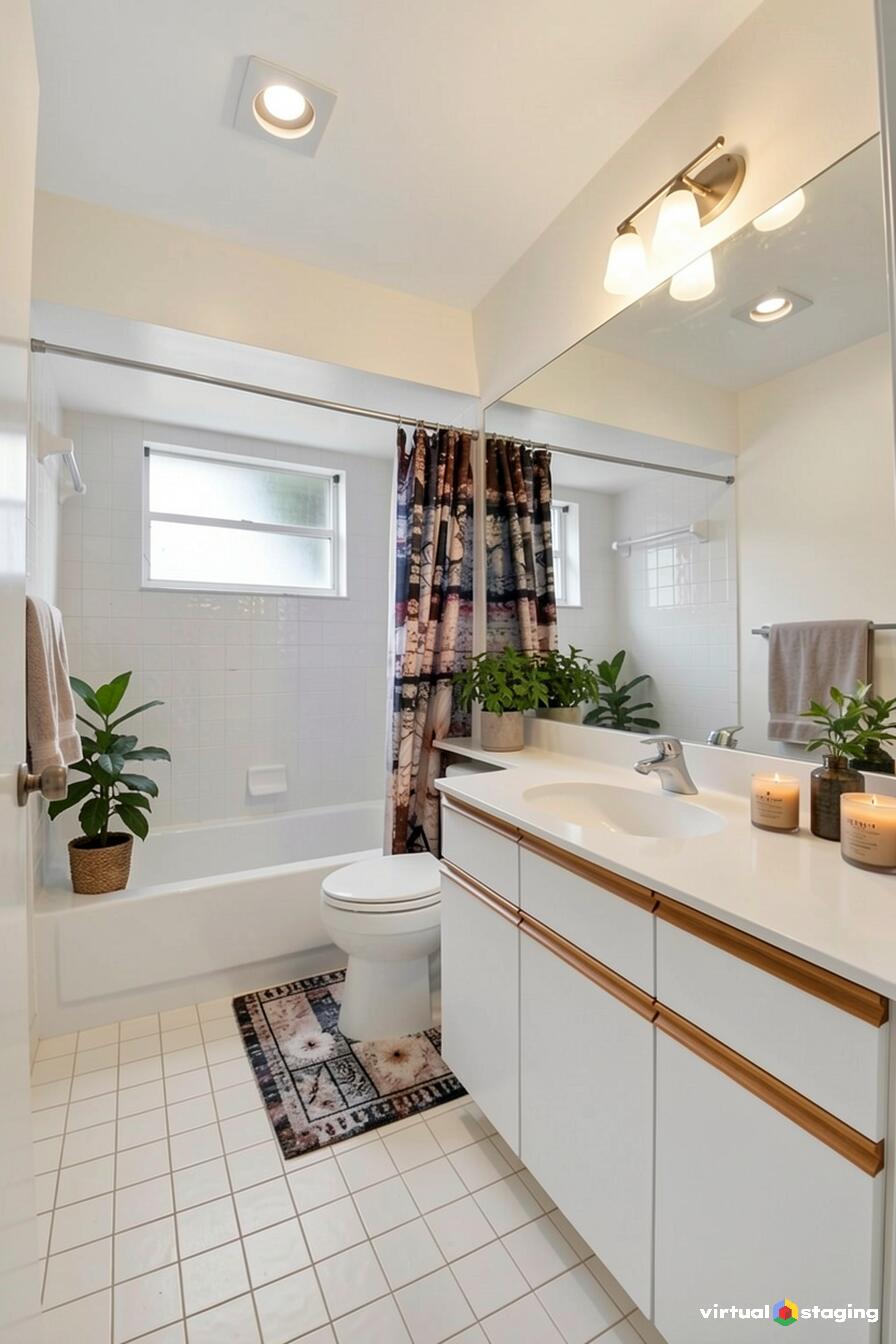 11151 Autoro Court Boca Raton, FL 33498 - Photo 40 of 70 a bathroom with a sink a toilet and bathtub