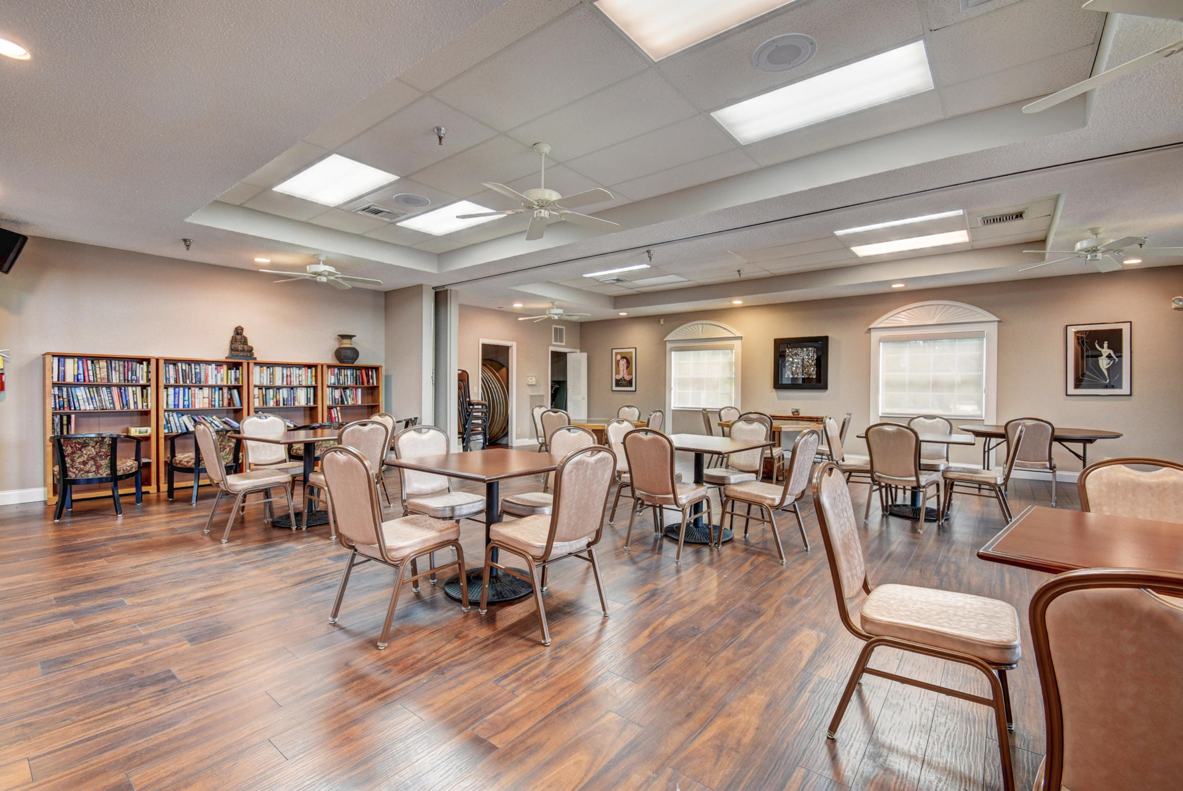 11151 Autoro Court Boca Raton, FL 33498 - Photo 65 of 70 a view of a dining room with furniture and wooden floor