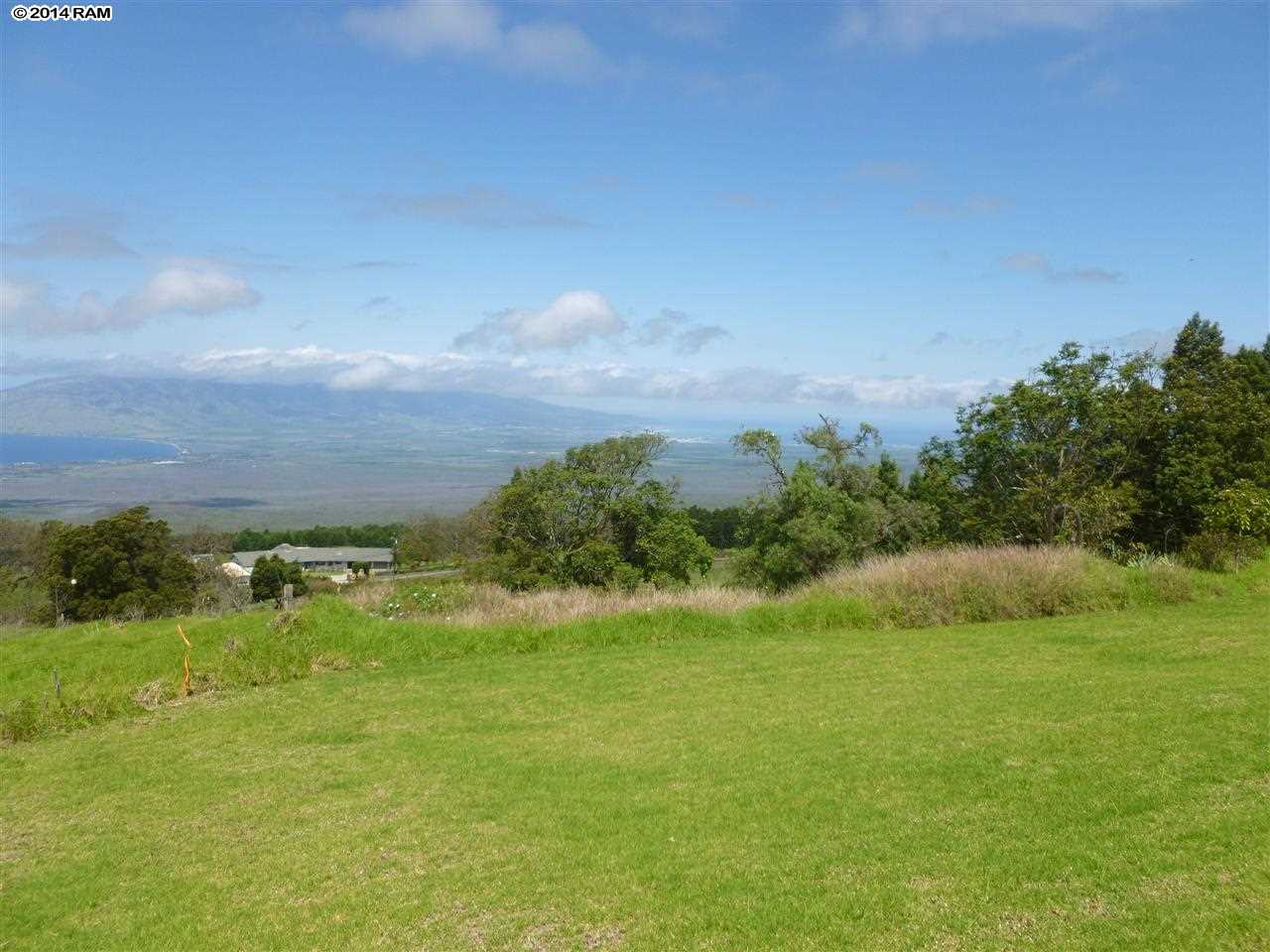 Middle Road Kula, HI 96790 - Photo 1 of 7 a backyard of a house with a yard and lake view