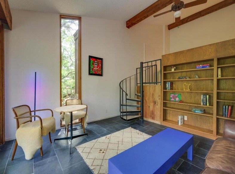 3 Hull Circle Austin, TX 78746 - Photo 19 of 32 a bed room with a bed and furniture