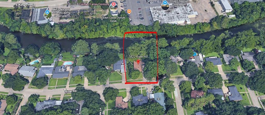 5822 River Road Shreveport, LA 71105 - Photo 35 of 35 an aerial view of multiple house