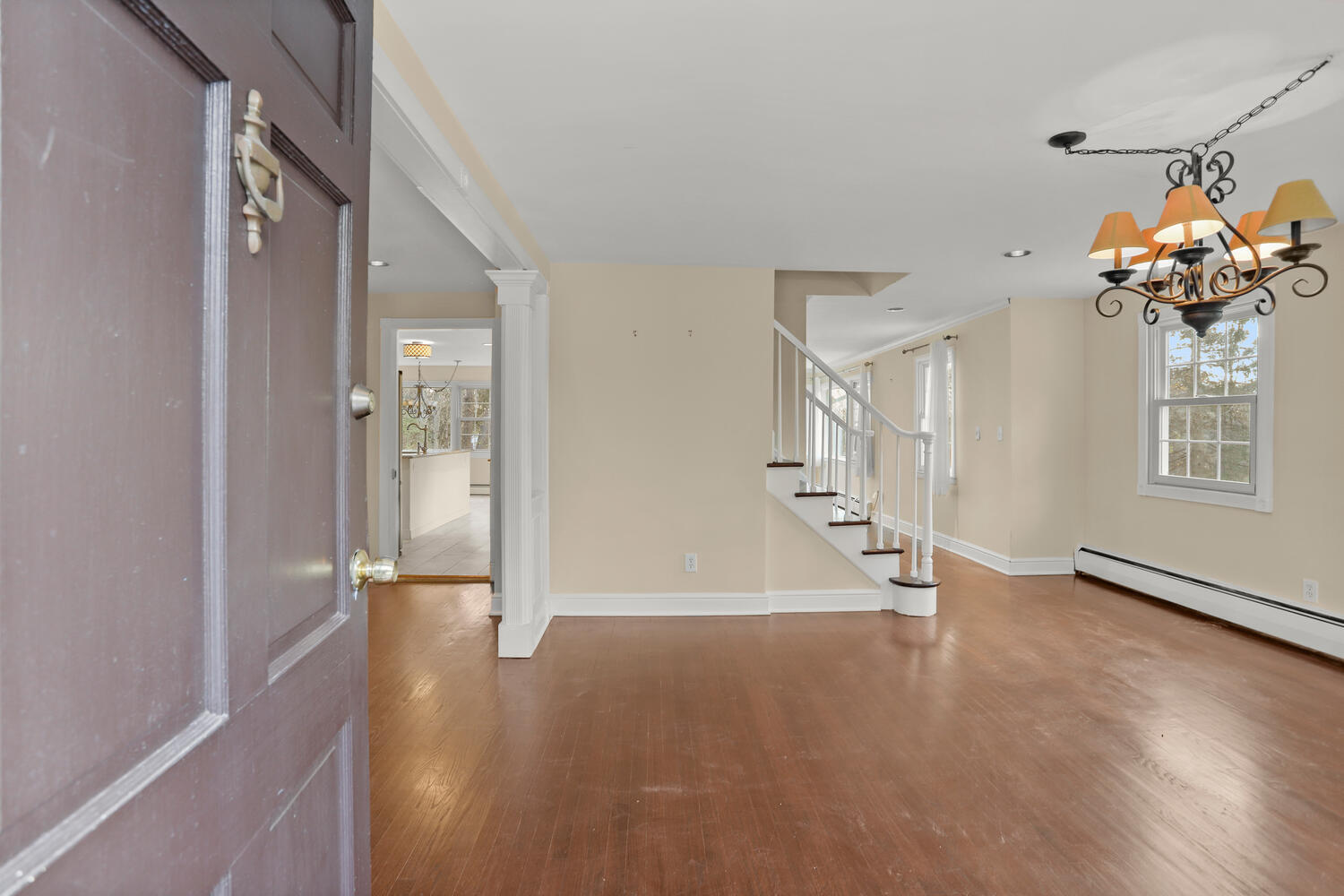 270 Smith Ridge Road New Canaan, CT 06840 - Photo 3 of 36 a view of an entryway with wooden floor