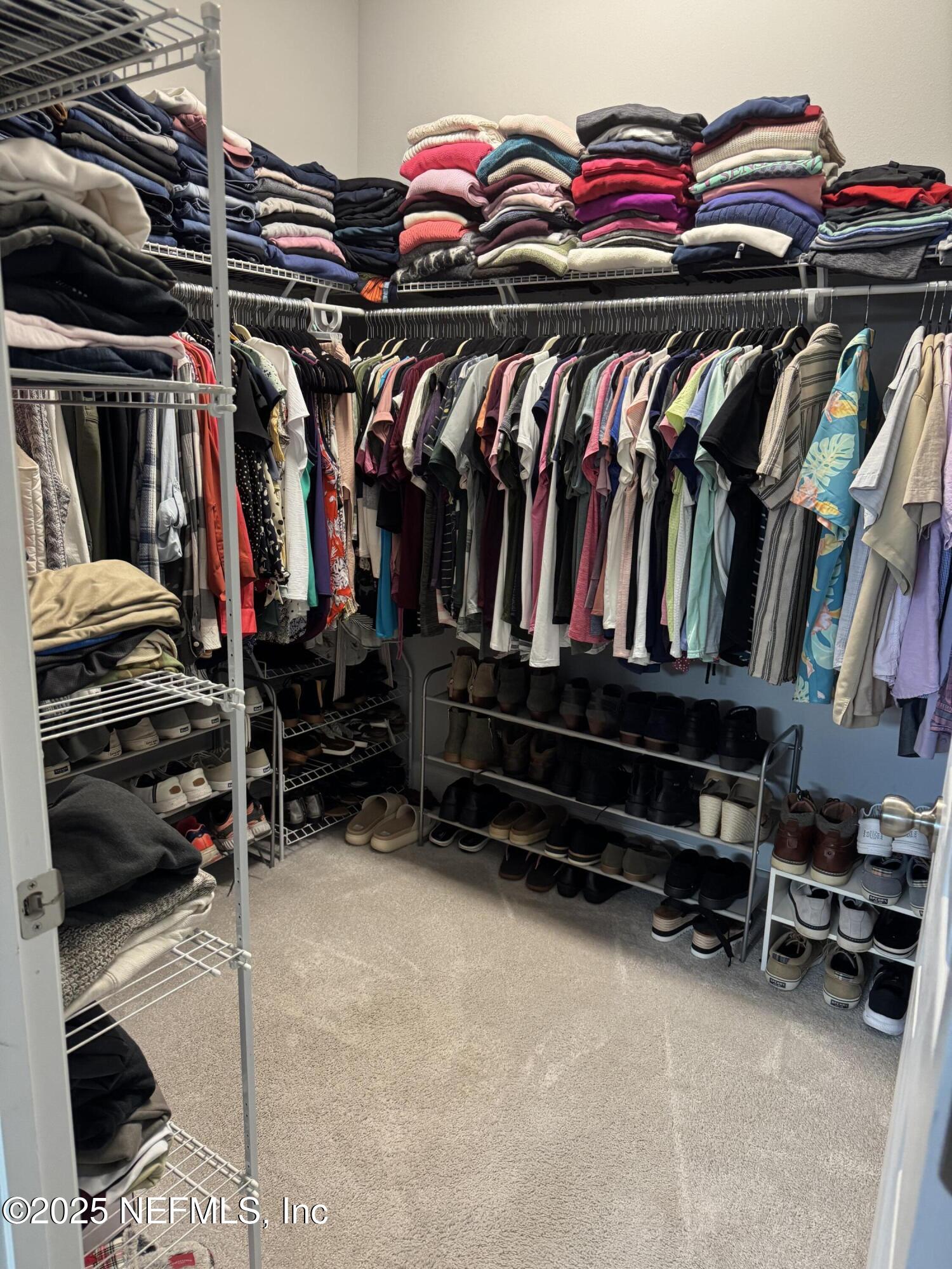 151 Woodsong Lane St. Augustine, FL 32092 - Photo 16 of 43 Primary Closet