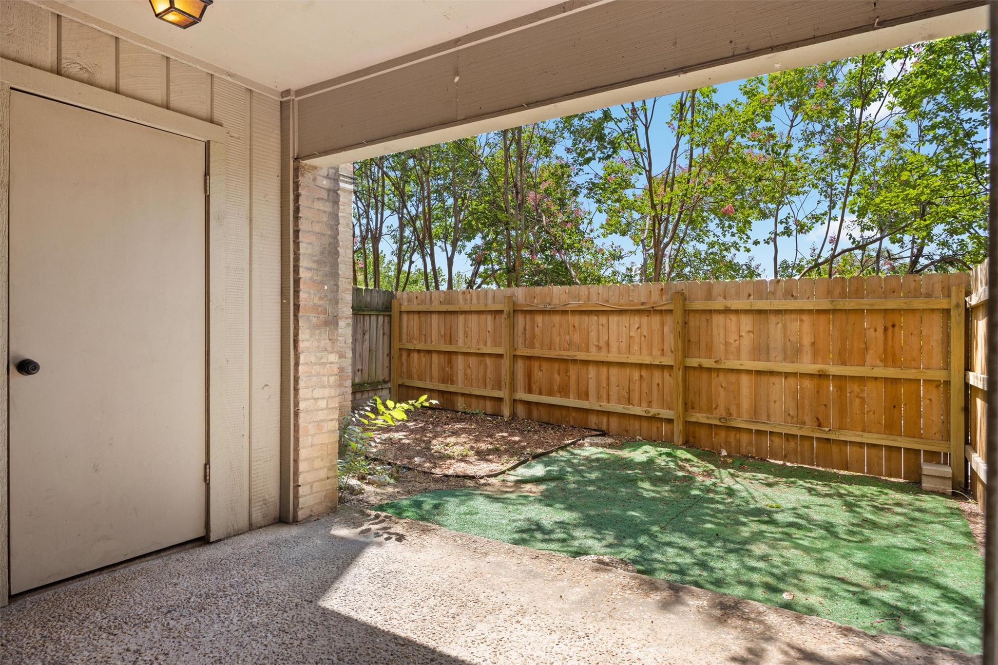 620 South 1st Street, Unit 116 Austin, TX 78704 - Photo 7 of 19 a view of a backyard