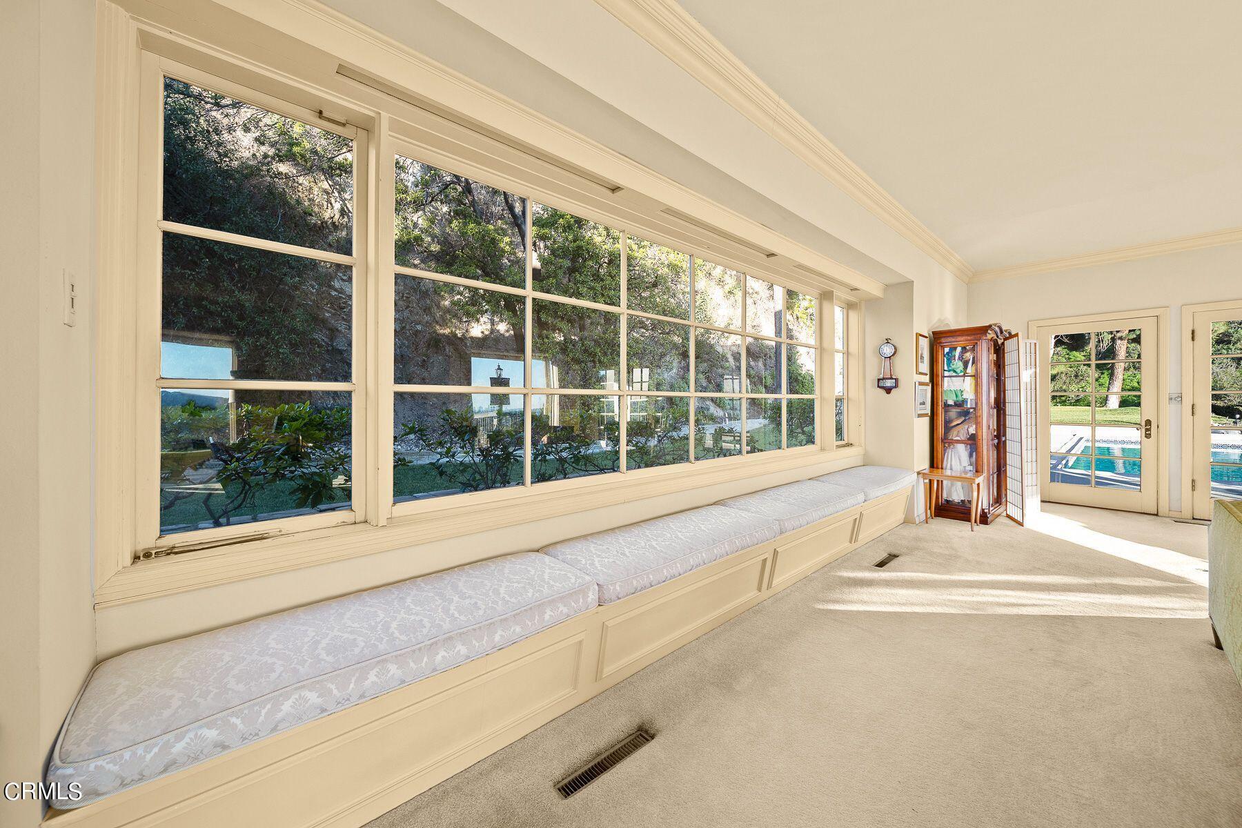 1826 Ransom Road Glendale, CA 91201 - Photo 16 of 61 a bathroom with a large window and a bathtub