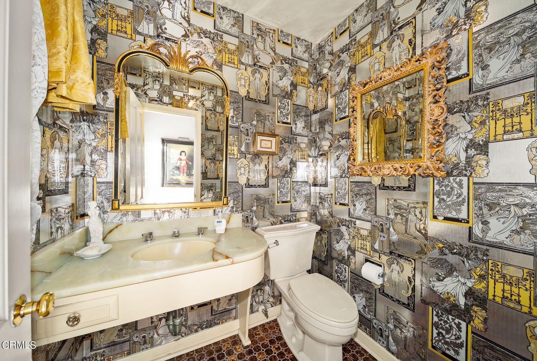 1826 Ransom Road Glendale, CA 91201 - Photo 17 of 61 a bathroom with a sink mirror vanity and toilet