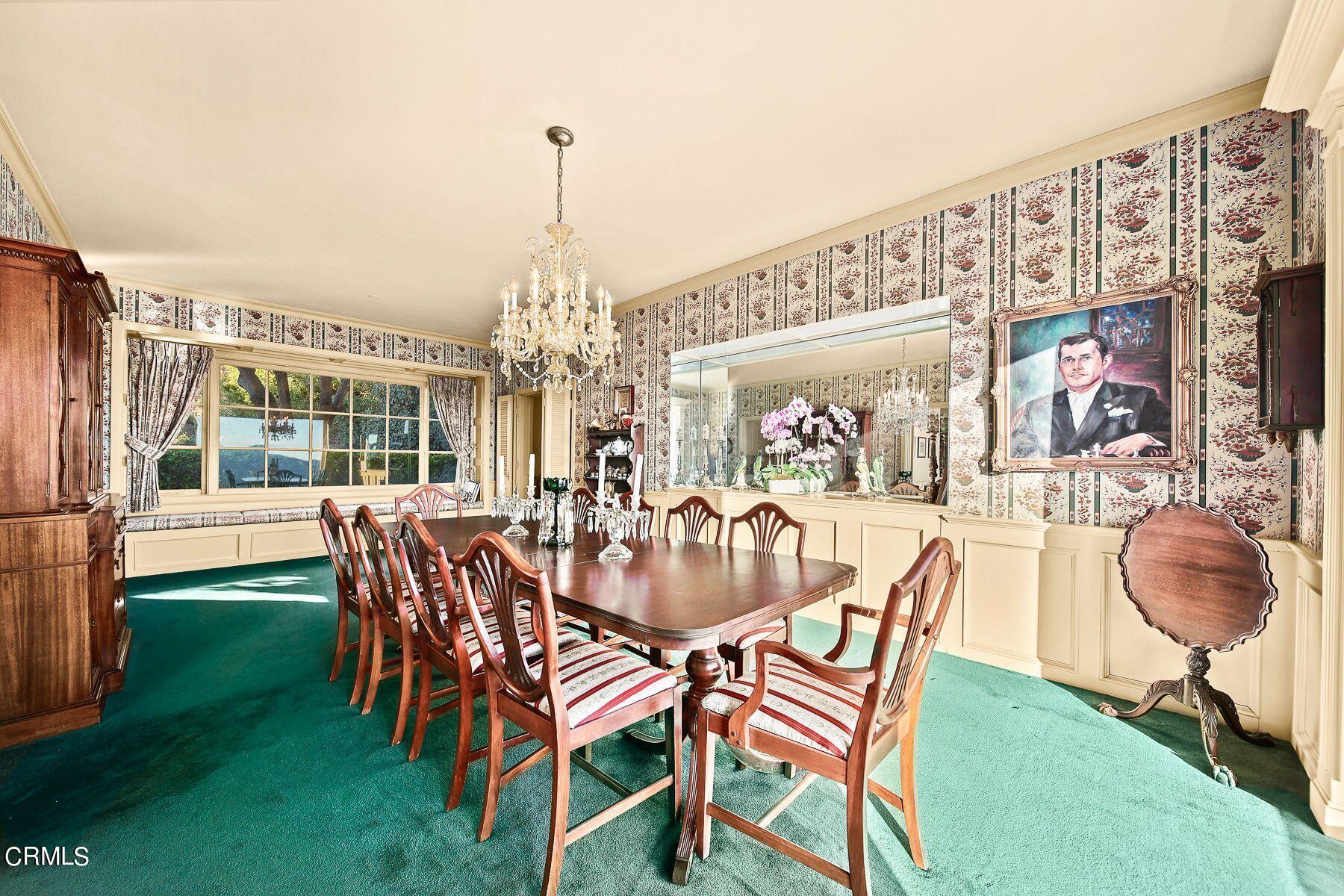 1826 Ransom Road Glendale, CA 91201 - Photo 19 of 61 a view of a dining room with furniture window and outside view