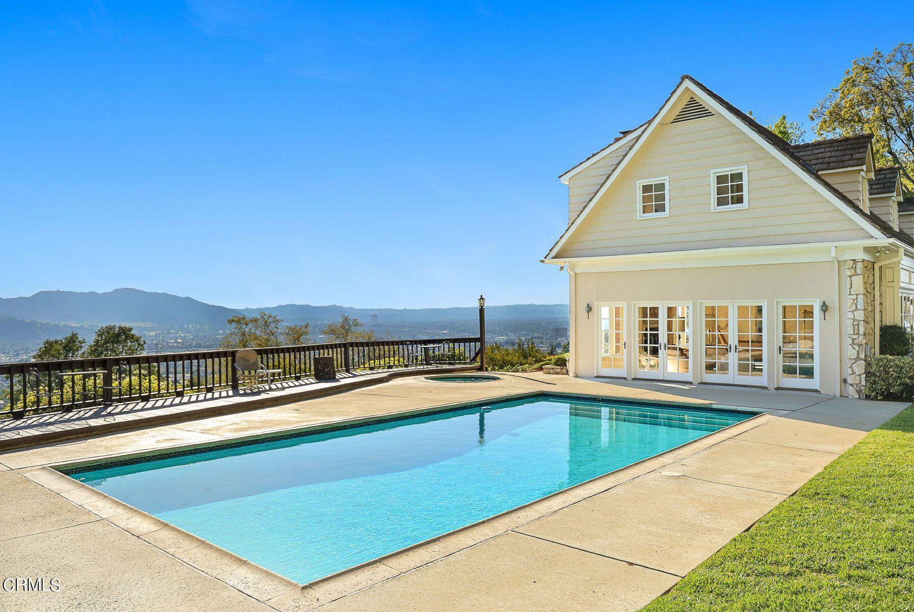 1826 Ransom Road Glendale, CA 91201 - Photo 48 of 61 a view of a house with pool and a outdoor view