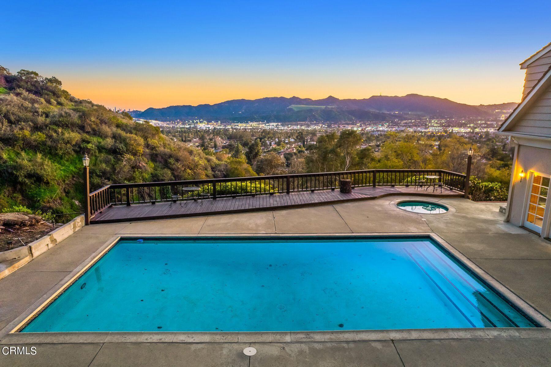 1826 Ransom Road Glendale, CA 91201 - Photo 52 of 61 a view of swimming pool with mountain view