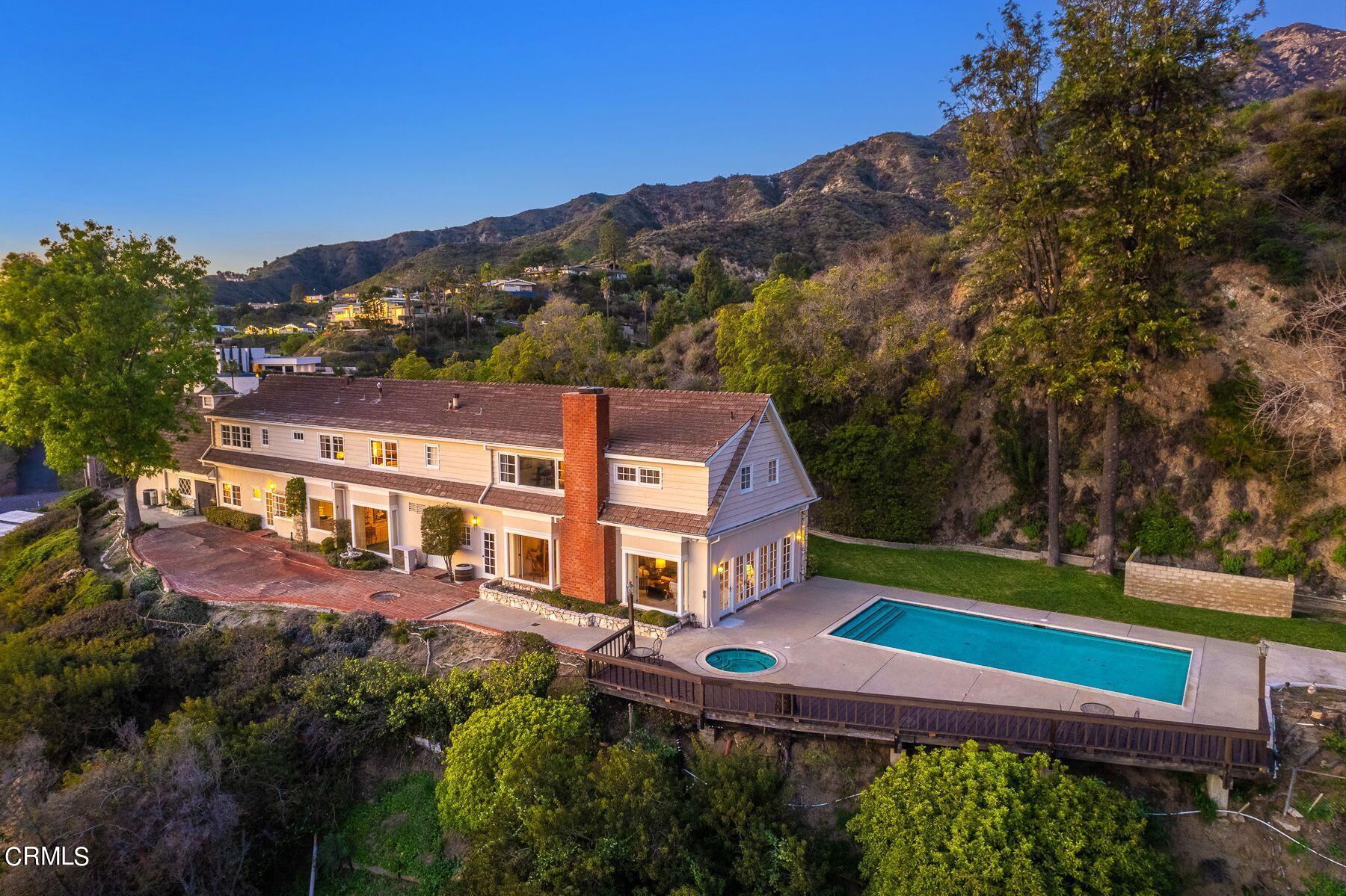 1826 Ransom Road Glendale, CA 91201 - Photo 8 of 61 aerial view of a house with a big yard