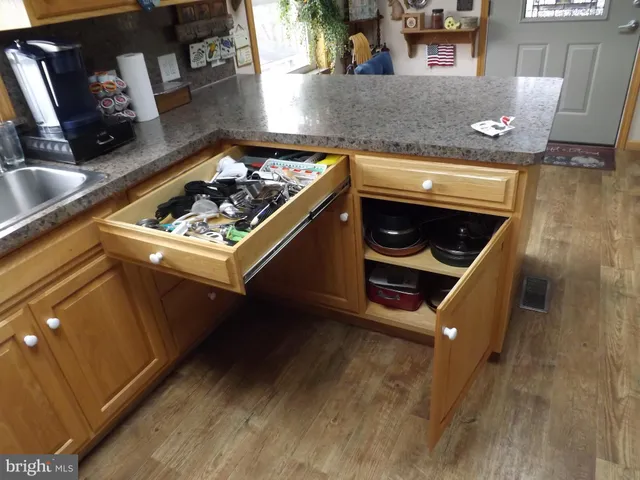 a room with musical instruments