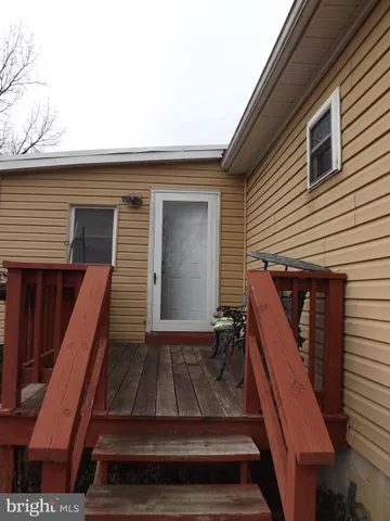 a view of outdoor space and deck
