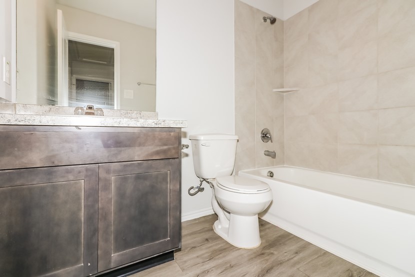 21626 Mamba Way Houston, TX 77073 - Photo 9 of 12 a bathroom with a sink toilet and shower