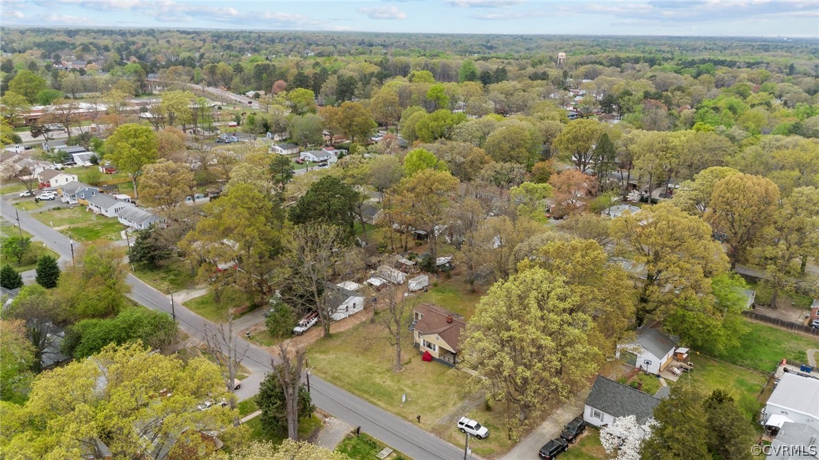 2916 Sherbourne Road North Chesterfield, VA 23237 - Photo 42 of 43 an aerial view of residential houses with outdoor space