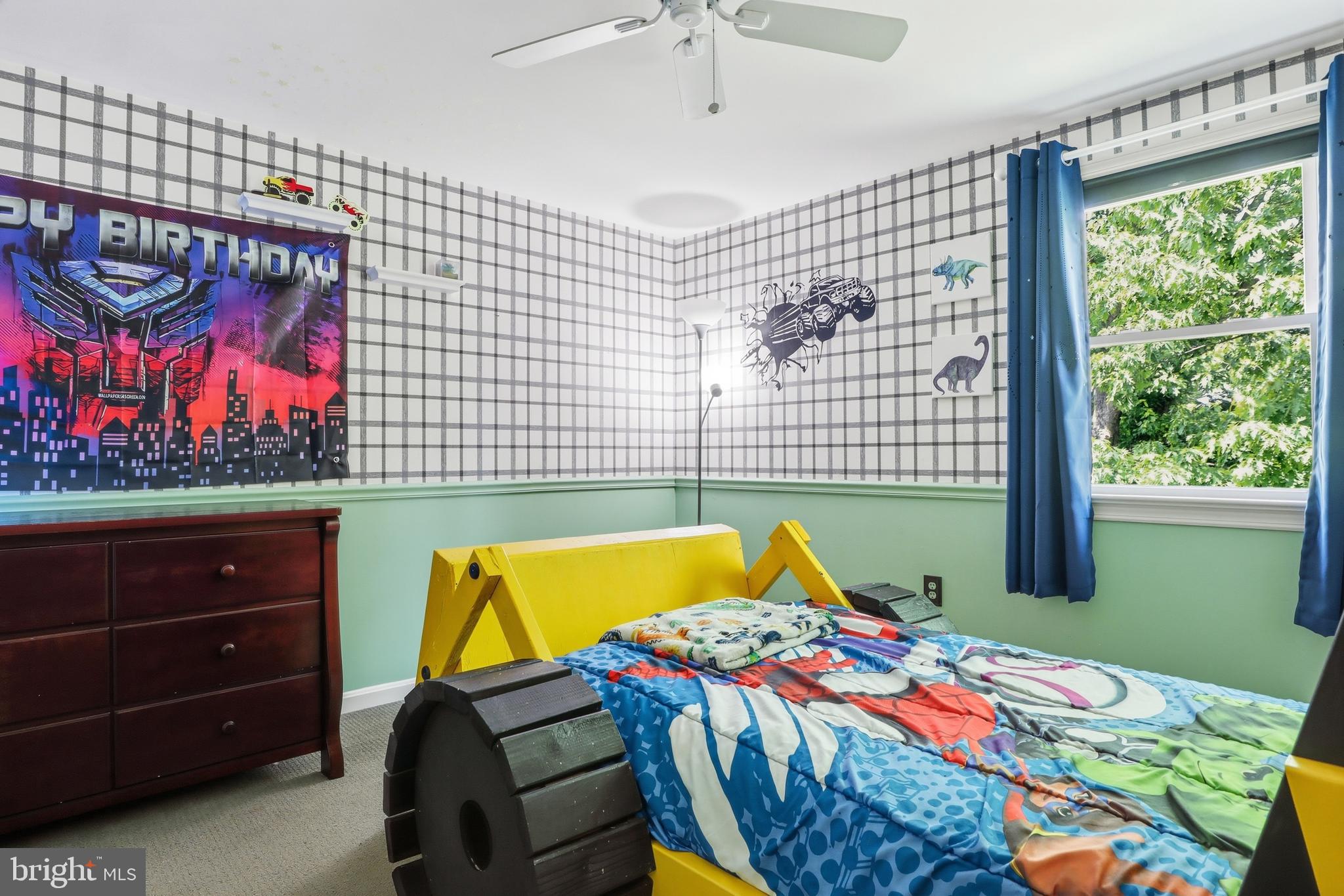 1072 Lambley Road Landisville, PA 17538 - Photo 44 of 46 a bedroom with a bed and a flat screen tv