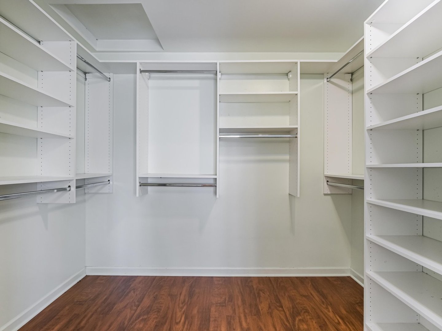 18036 Crystal Lane Lansing, IL 60438 - Photo 19 of 46 a view of an empty walk in closet