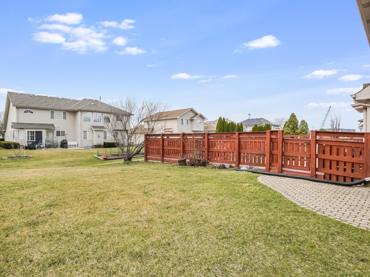 18036 Crystal Lane Lansing, IL 60438 - Photo 29 of 46 a view of a house with wooden fence