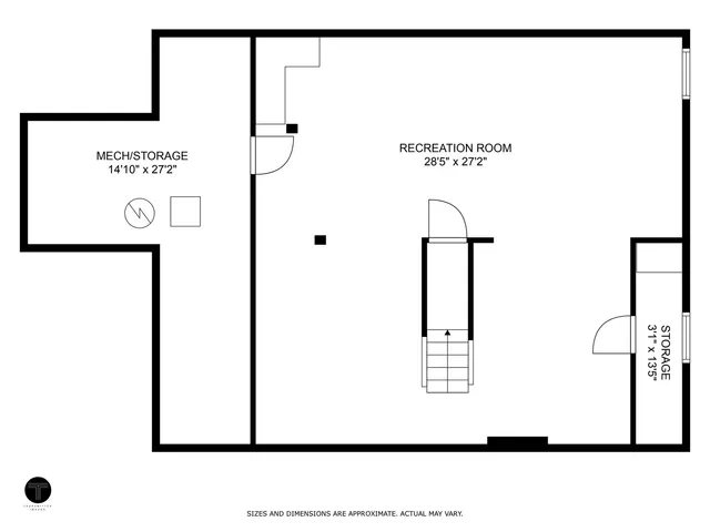 a picture of a room with a floor