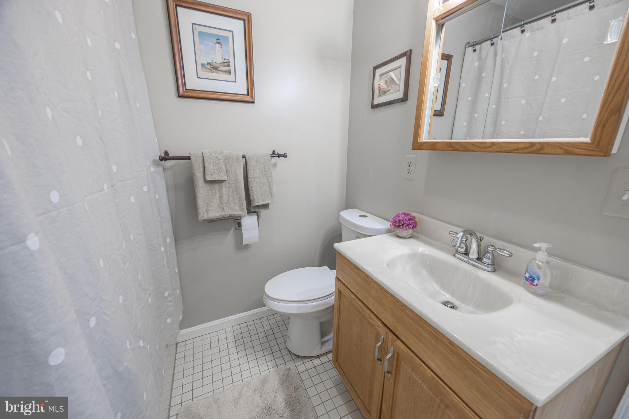 716 Paradise Road Aberdeen, MD 21001 - Photo 51 of 85 a bathroom with a sink mirror and toilet