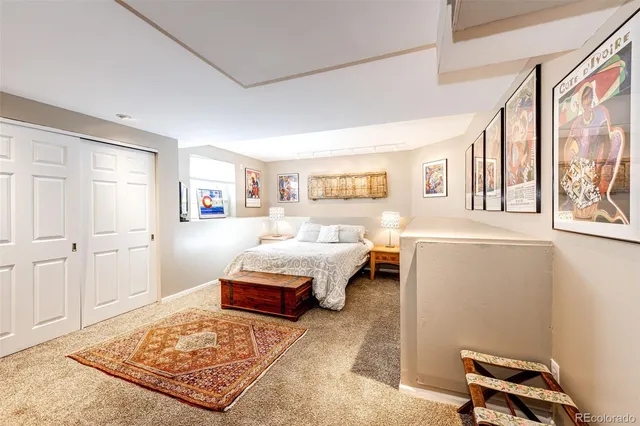 a view of a chairs in a room