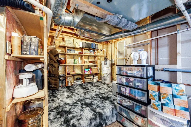 a view of a backyard with garden