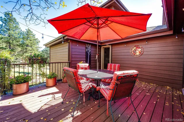 a view of swimming pool from a yard