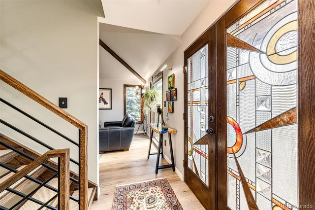 a view of an entryway