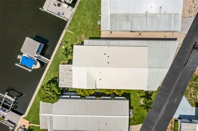 a view of a house with a patio