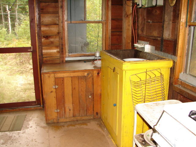 879 Northfield Road Machias, ME 04654 - Photo 2 of 4 Earl Flathery inside camp sink