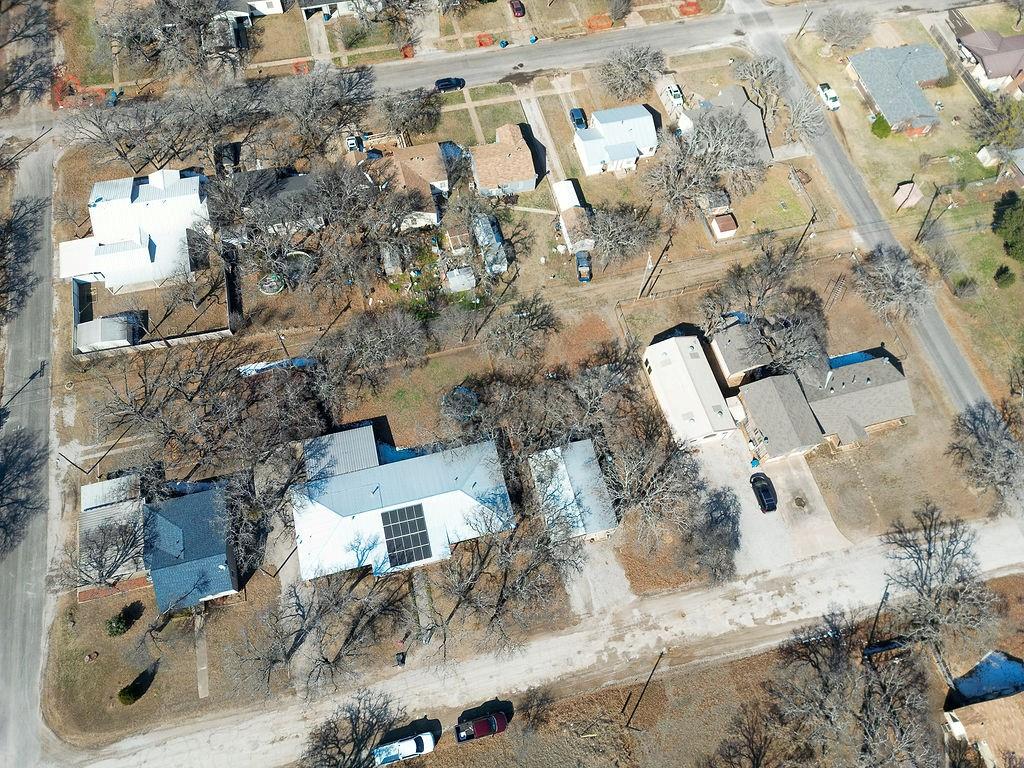 1308 West 14th Street Cisco, TX 76437 - Photo 38 of 39 an aerial view of residential houses with outdoor space