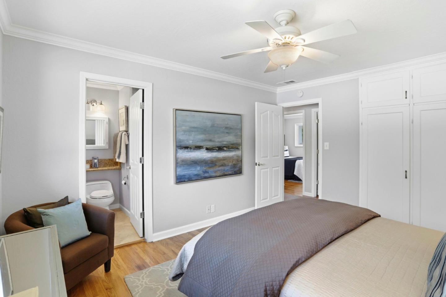 1701 Springer Road Mountain View, CA 94040 - Photo 23 of 48 a bedroom with a bed and couch