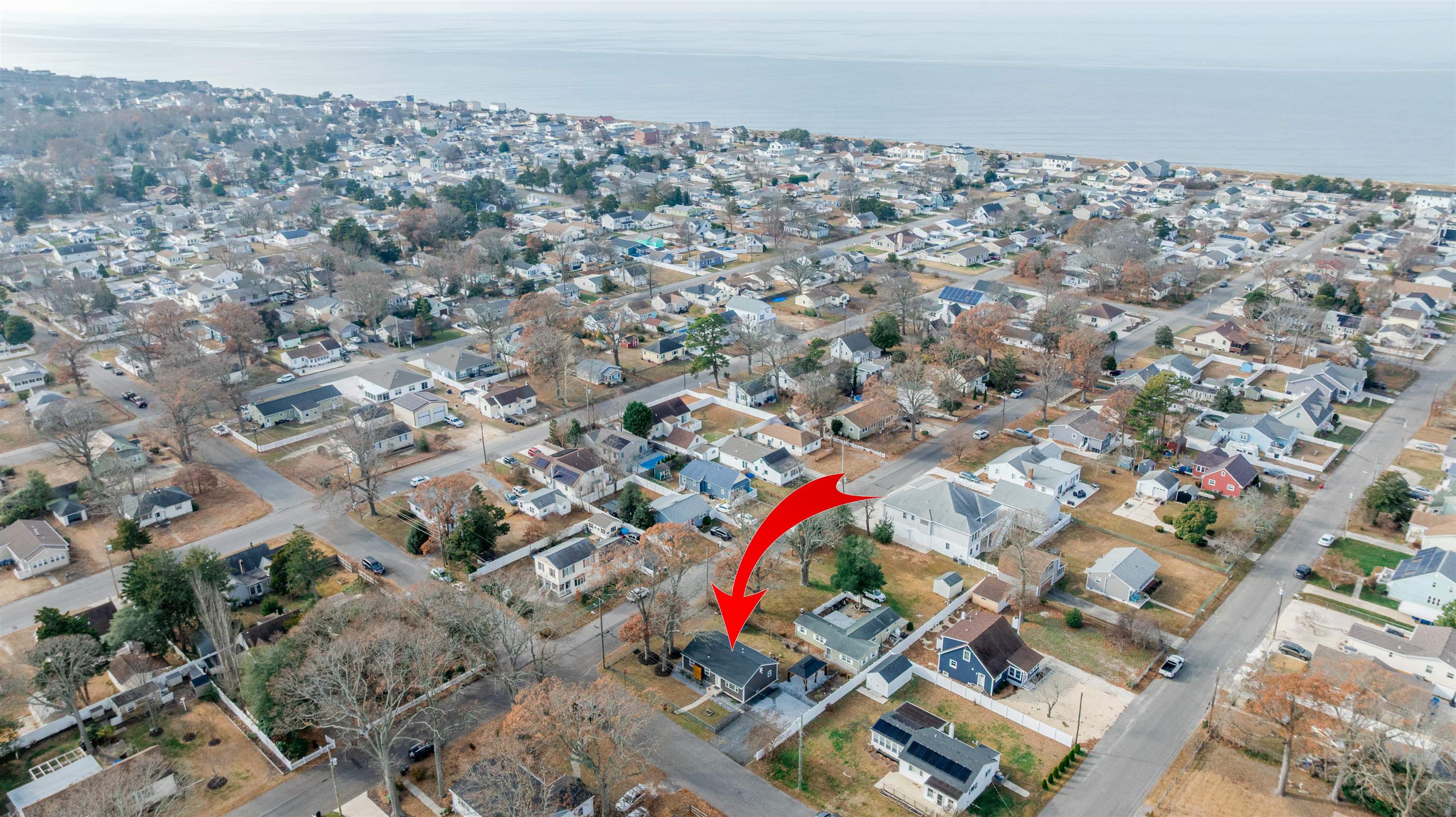 87 Rose Villas, NJ 08251 - Photo 26 of 27 an aerial view of a houses with a yard