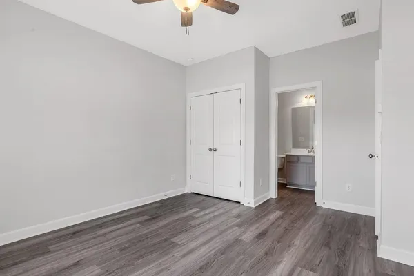 wooden floor in an empty room
