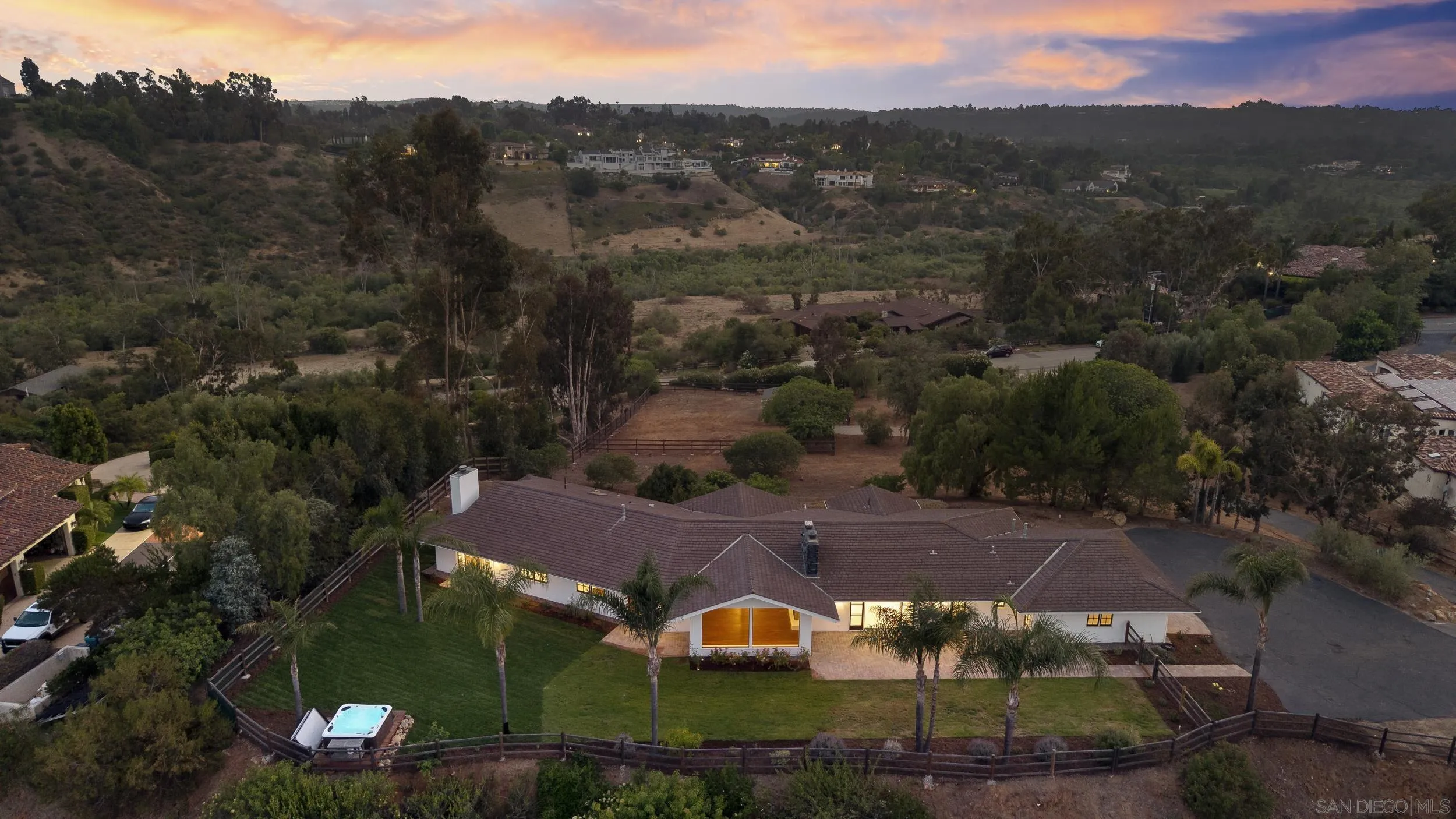 16551 Zumaque Street Rancho Santa Fe, CA 92067 - Photo 53 of 58 Exterior Back