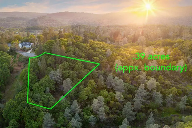 a view of a lake with a mountain in the background