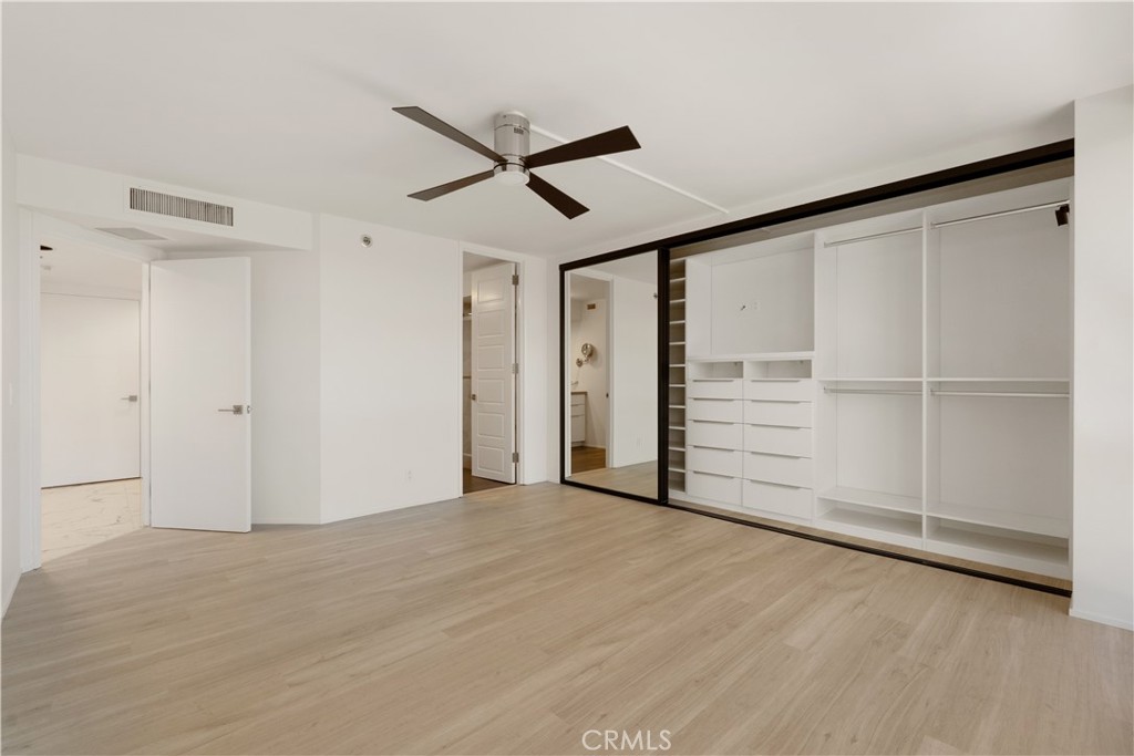 222 Monterey Road, Unit 901 Glendale, CA 91206 - Photo 43 of 68 a view of an empty room with a ceiling fan