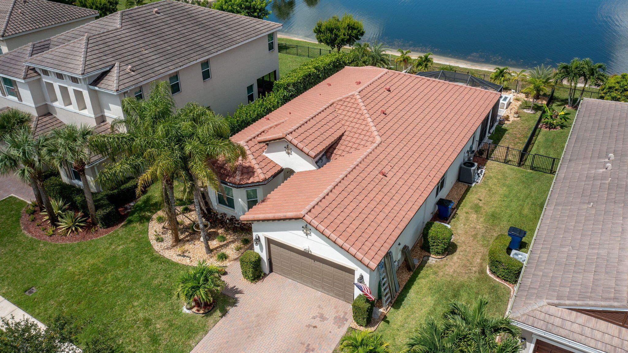 3011 Strada Court Royal Palm Beach, FL 33411 - Photo 37 of 57 a aerial view of a house with garden