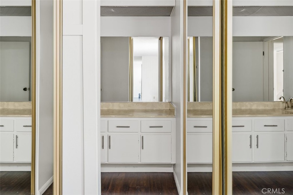 69707 Campana Court Rancho Mirage, CA 92270 - Photo 30 of 47 a bathroom with a shower and a sink